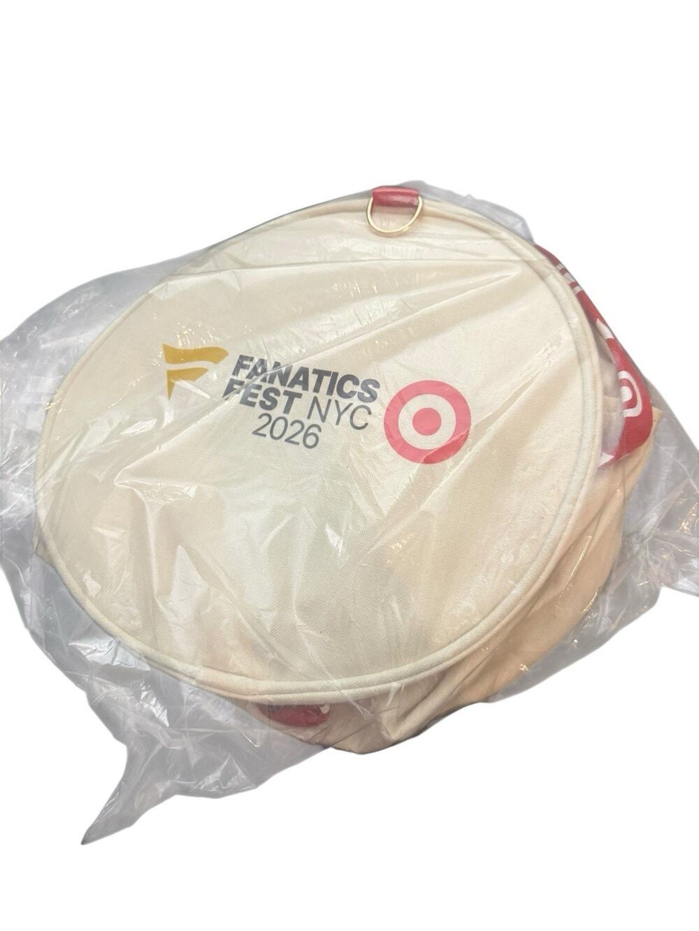 Brand New Sealed Storage Gym Duffle Bag Target 2026 Fanatics Fest NYC Exclusive